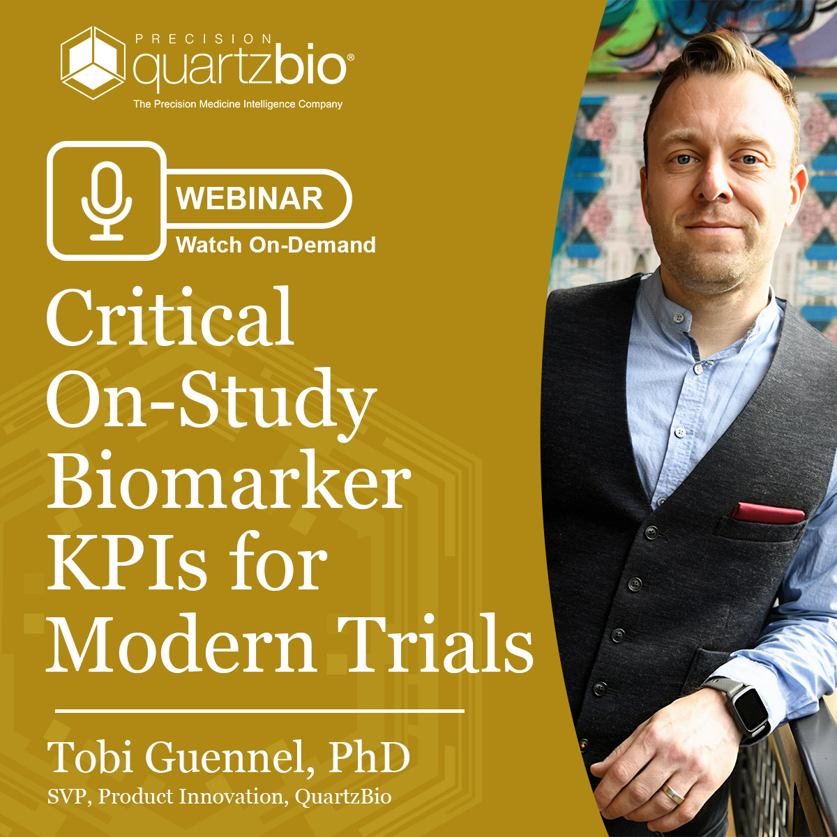 Critical On-study biomarker KPIs - QuartzBio Webinar