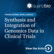 Synthesis and Integration of Genomics Data in Clinical Trials