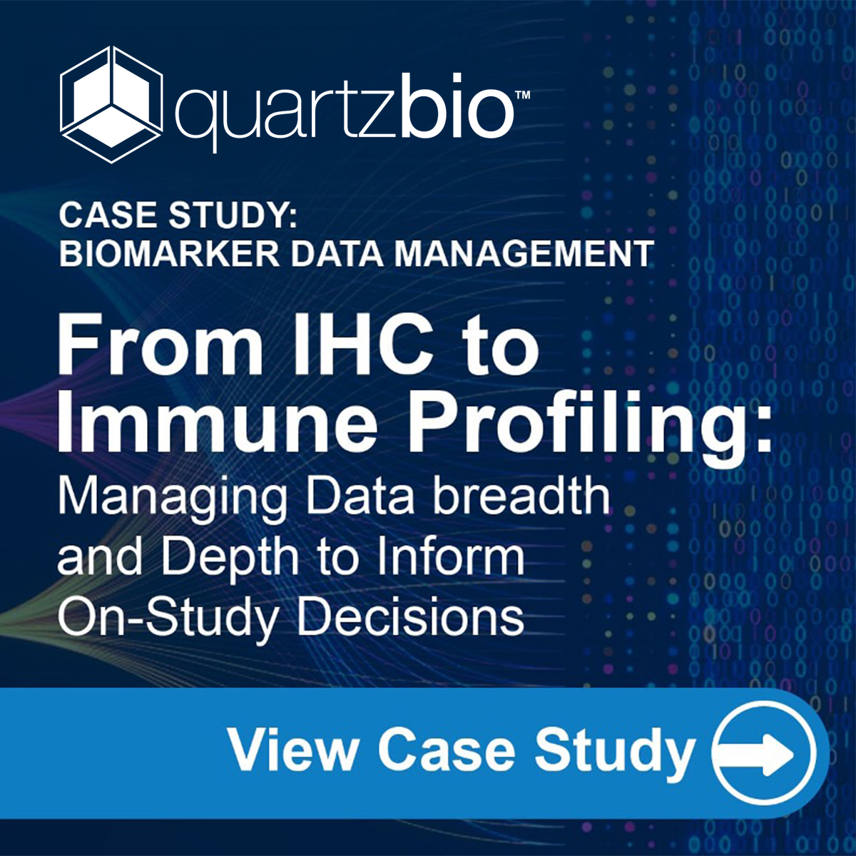 Managing data depth and breadth to inform clinical programs - QuartzBio