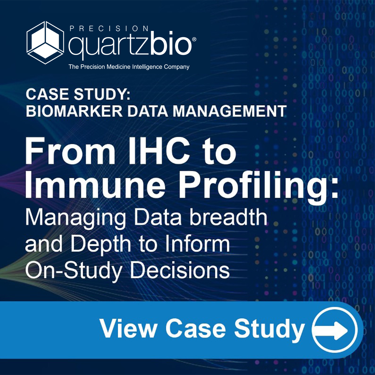 Managing data depth and breadth to inform clinical programs - QuartzBio