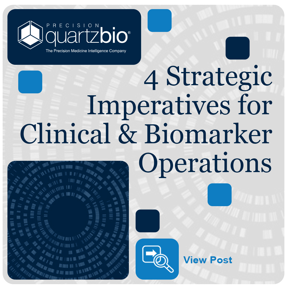 4 Strategic Imperatives for Biomarker Operations - QuartzBio