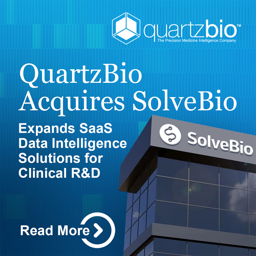 QuartzBio Acquires SolveBio 2023