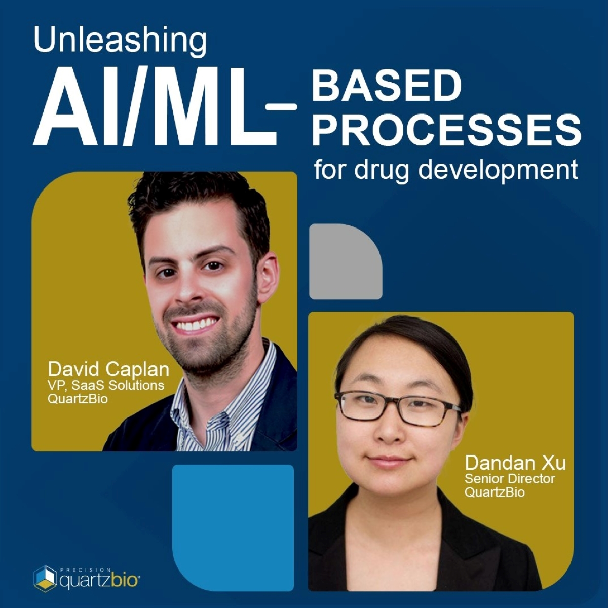 AI-ML processes in drug development by QuartzBio 202305