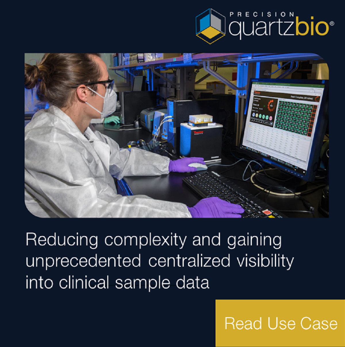 Reducing complexity and gaining unprecedented centralized visibility into clinical sample data