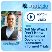 Tell me what I don't know - AI for Clinical Trials - QuartzBio
