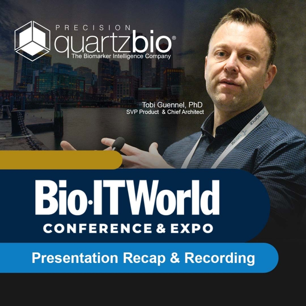 QuartzBio at Bio-IT World 2024 Recap and Recording