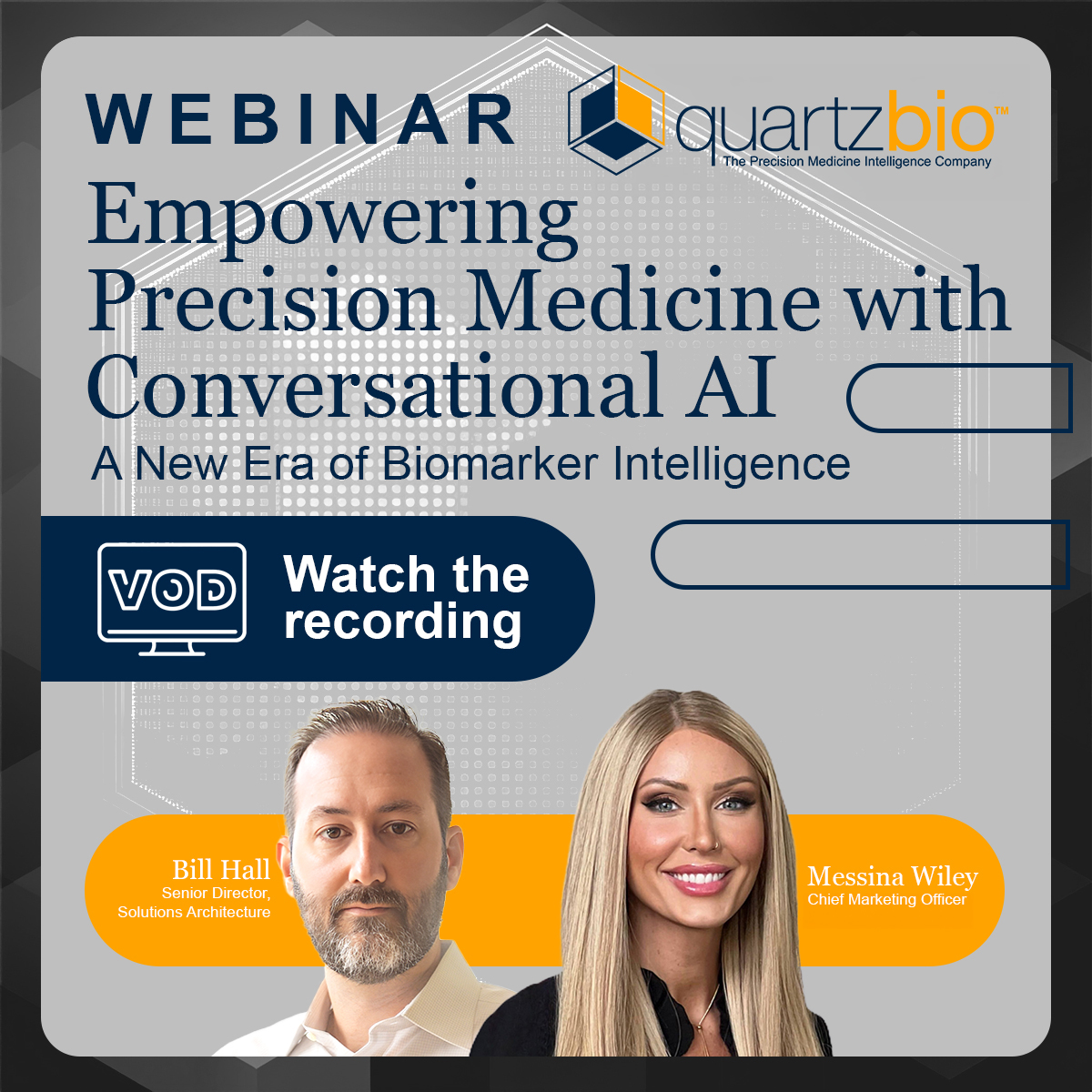 Empowering Precision Medicine w Conversational AI - QuartzBio