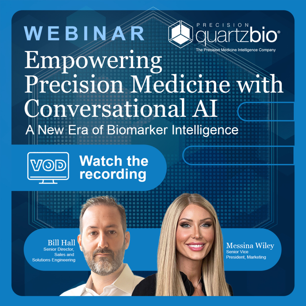 Empowering Precision Medicine w Conversational AI - QuartzBio