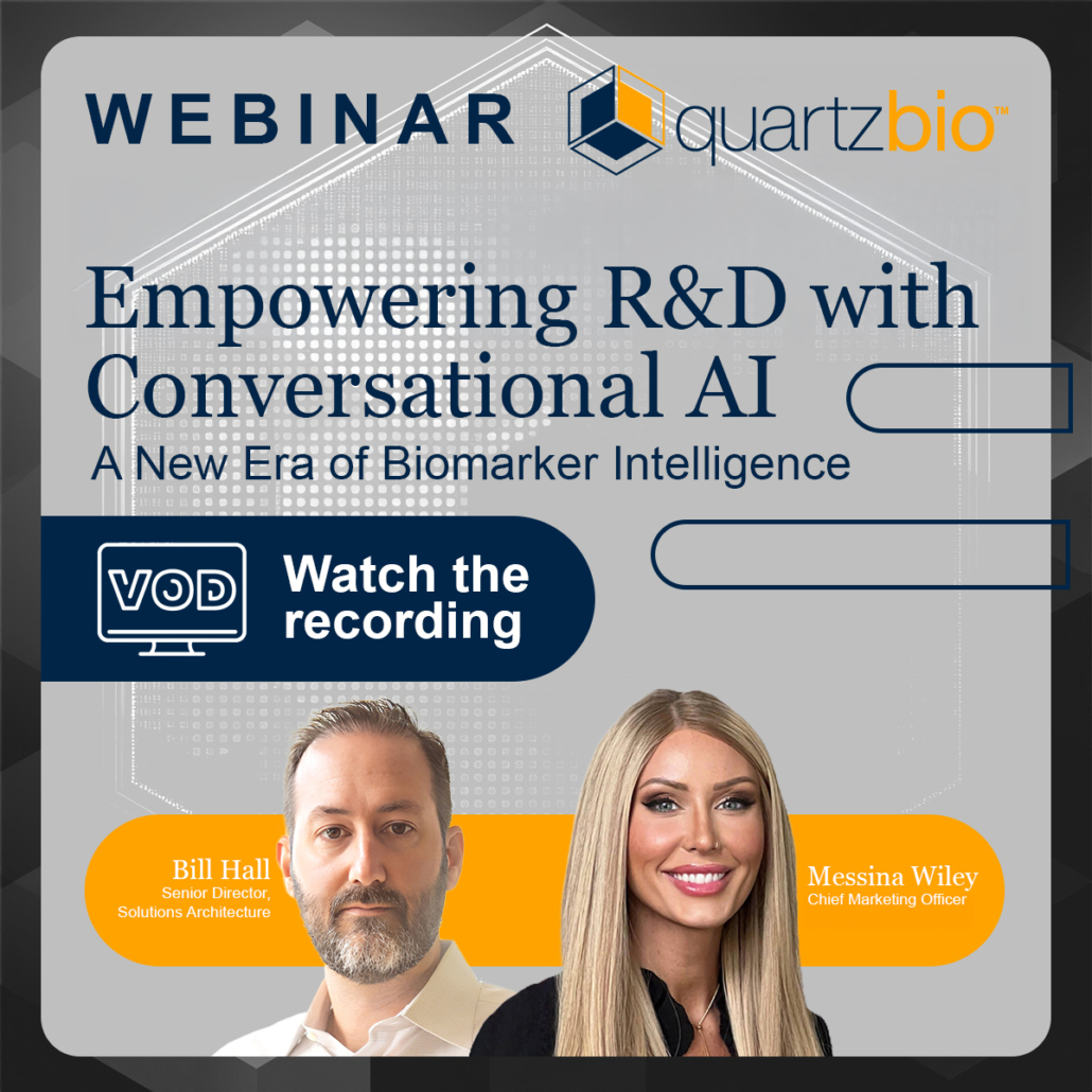 Empowering R&D w Conversational AI - QuartzBio