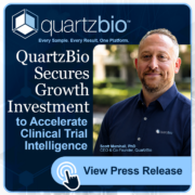 QuartzBio Secures Investment - Scott Marshall Announcement May 2026